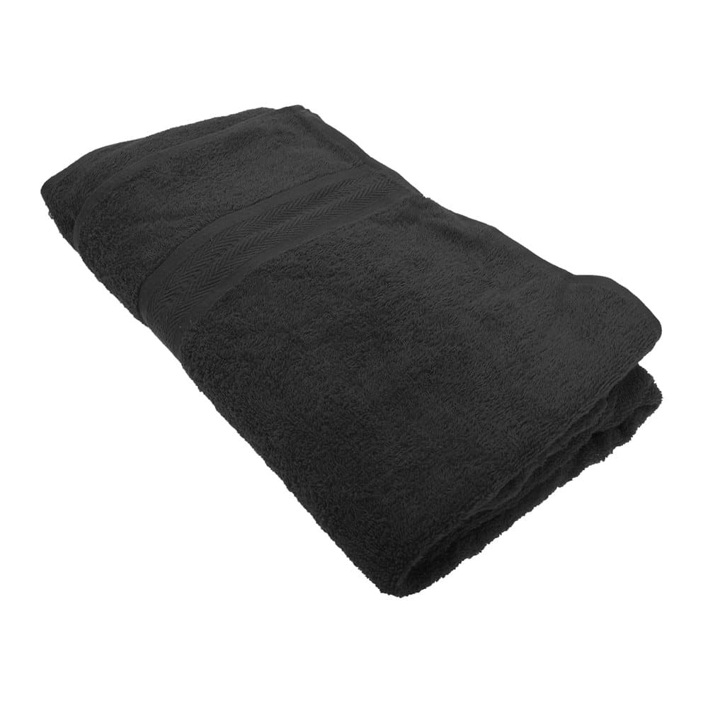 Jassz Beach/Bath Plain Sheet Towel 100cm x 180cm (350 GSM) (Pack of 2)