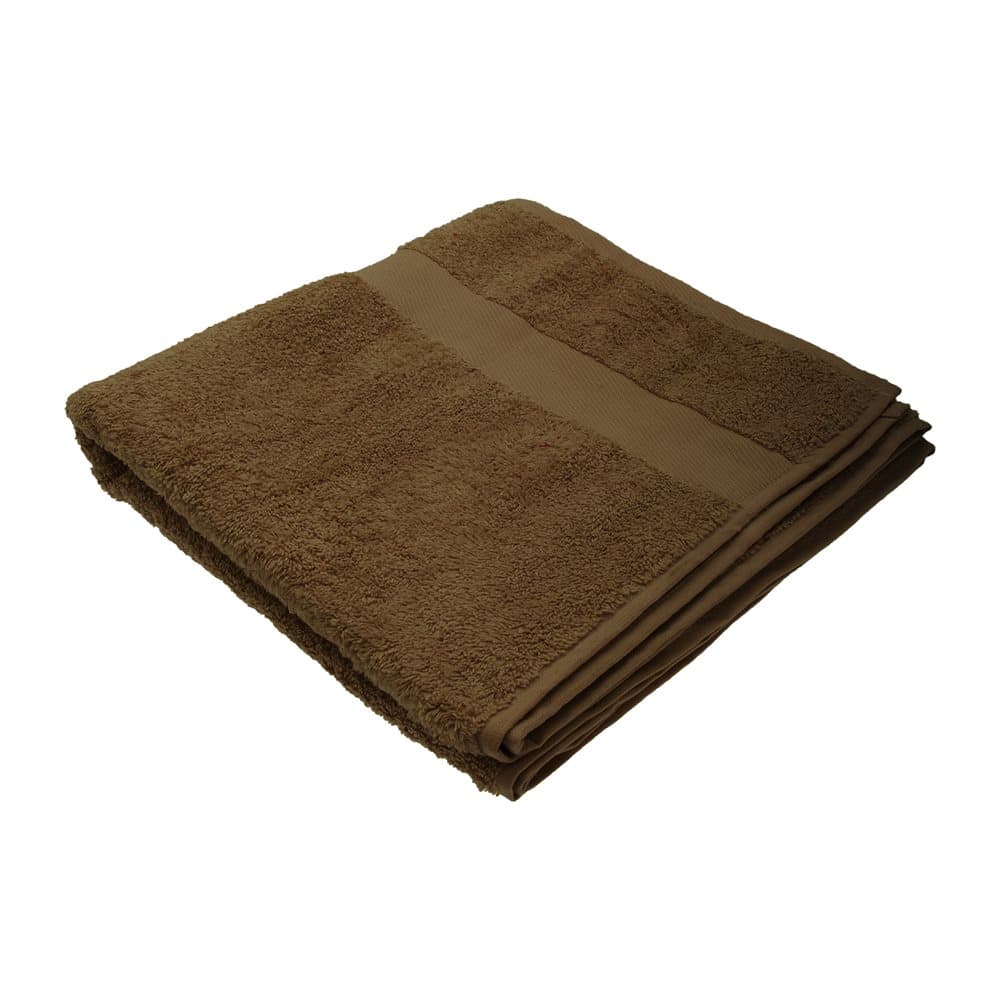 Jassz Premium Heavyweight Plain Bath Towel 70cm x 140cm (550 GSM) (Pack of 2)