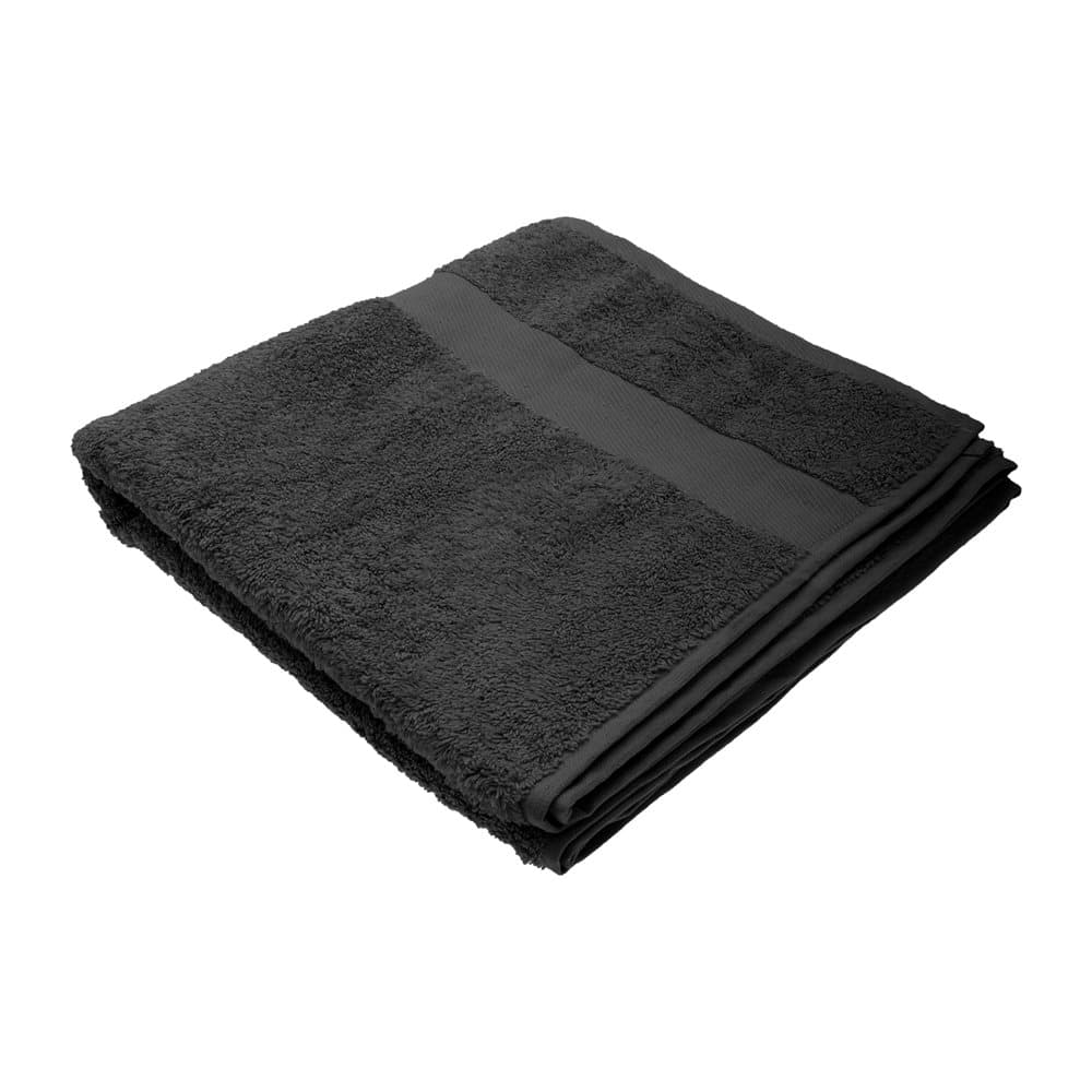 Jassz Premium Heavyweight Plain Bath Towel 70cm x 140cm (550 GSM) (Pack of 2)