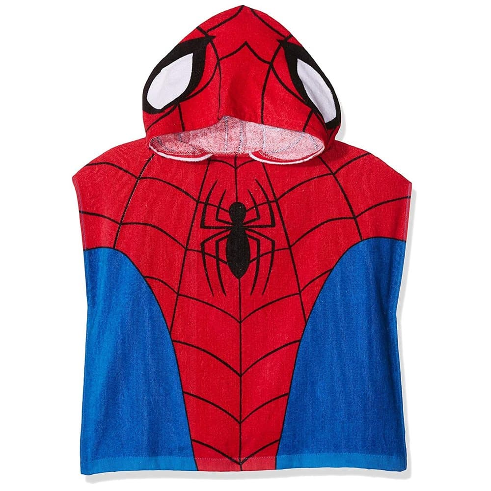 Spider-Man Childrens/Kids Towelling Poncho