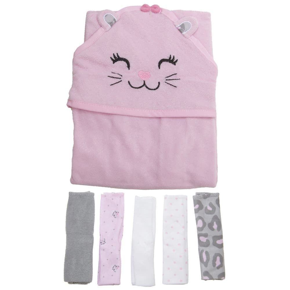 Snuggle Baby Cat Bath Set