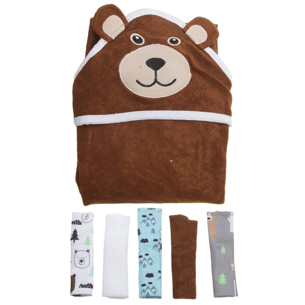 Snuggle Baby Bear Bath Set
