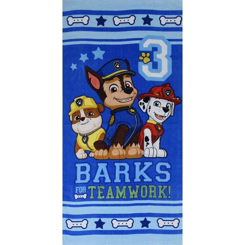 Paw Patrol Childrens/Kids Character Beach Towel