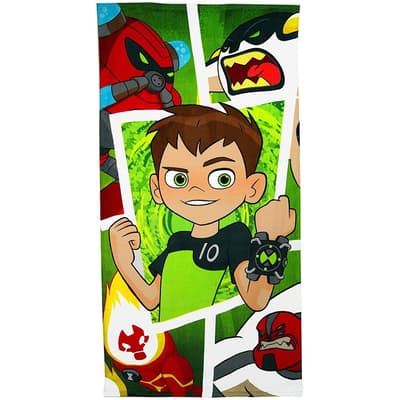 Ben 10 Childrens/Kids Frames Character Towel