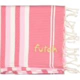 Badehåndkle Canavial, 100 % bomull, 70 x 140 cm, Rosa, Futah