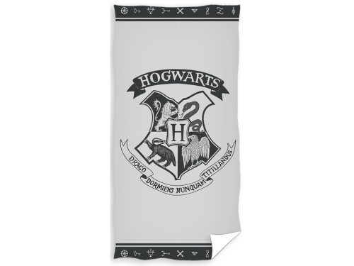 Bild av Harry Potter Hogwarts Badehåndklæde - 100 procent bomuld