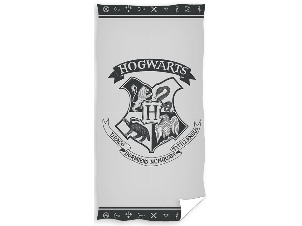 Harry Potter Hogwarts Badehåndklæde - 100 procent bomuld