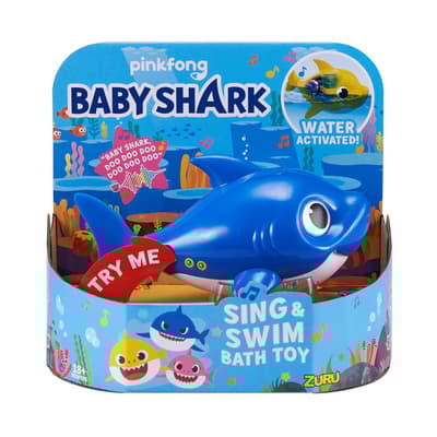 Robo Alive Baby Shark Daddy Blå