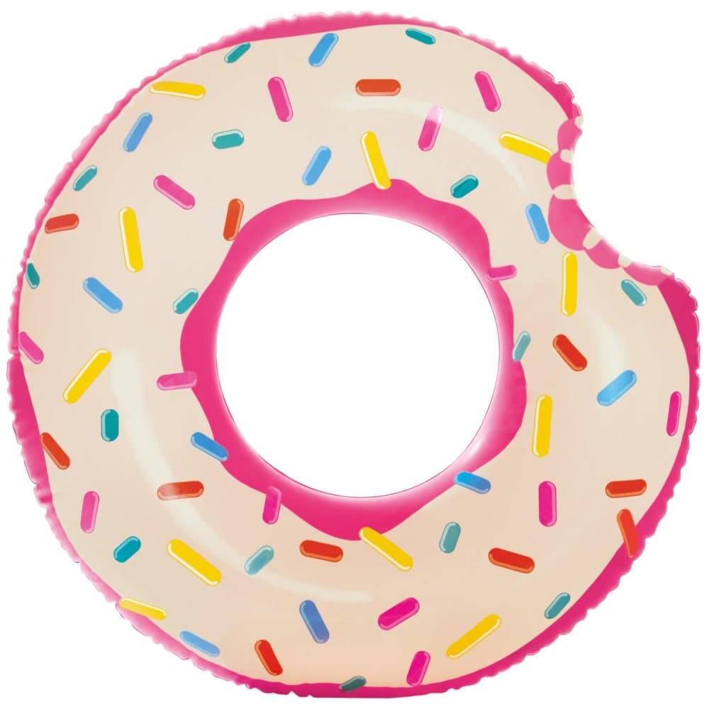 Uppblåsbar Badring, Intex - Rosa Donut