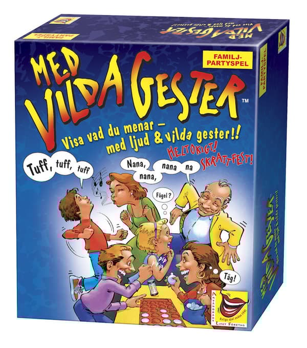 Med vilda gester