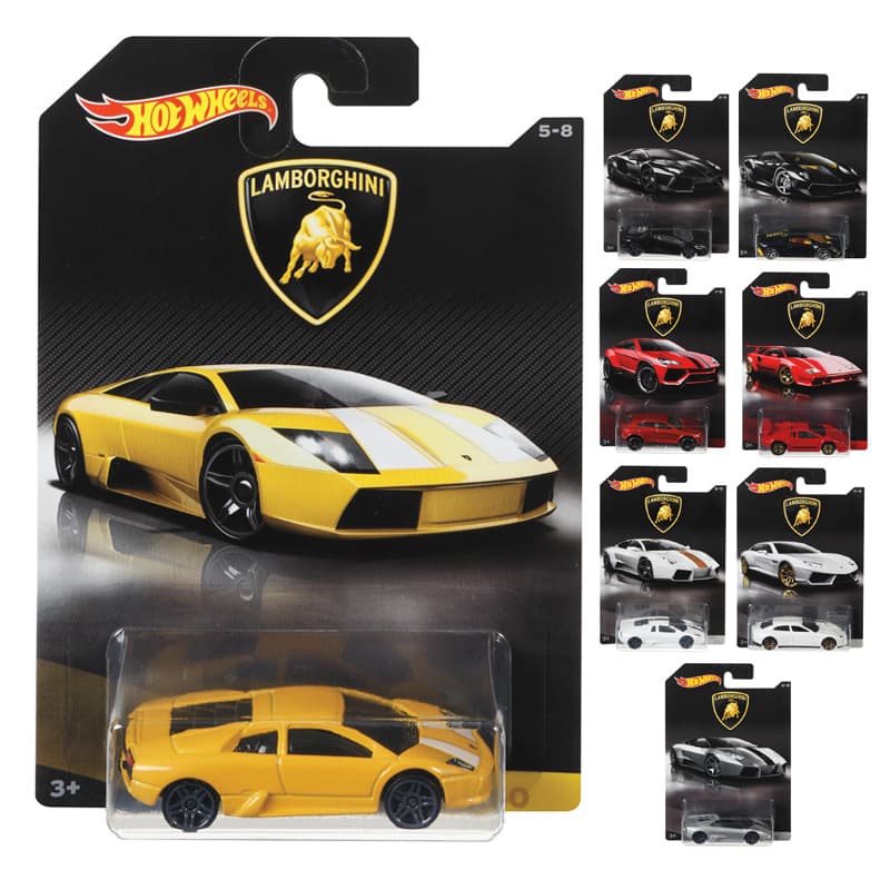 Exklusiv samling - 8 Pack Hot Wheels Lamborghini Assortment