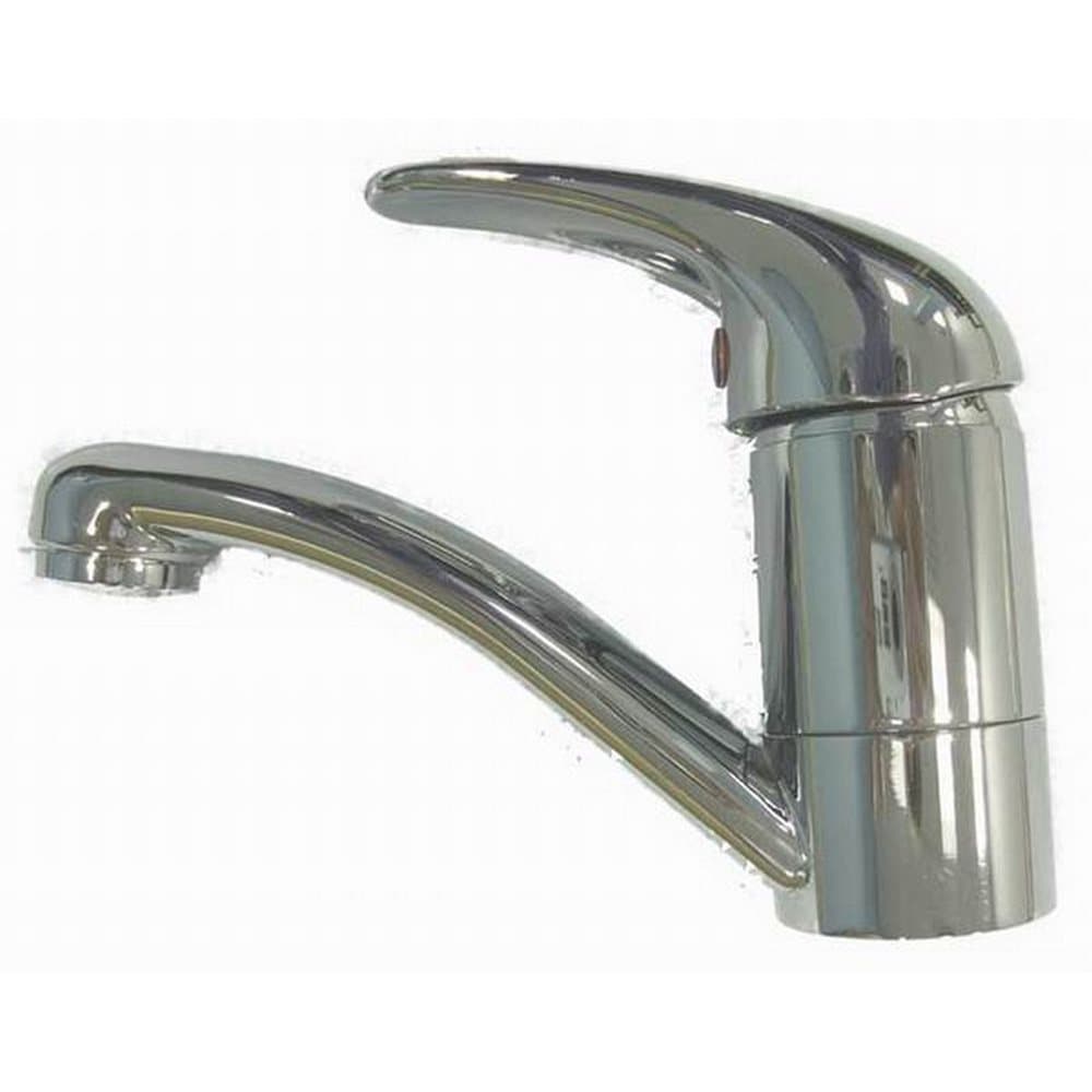 Chrome 10cm Monolever Caravan Tap