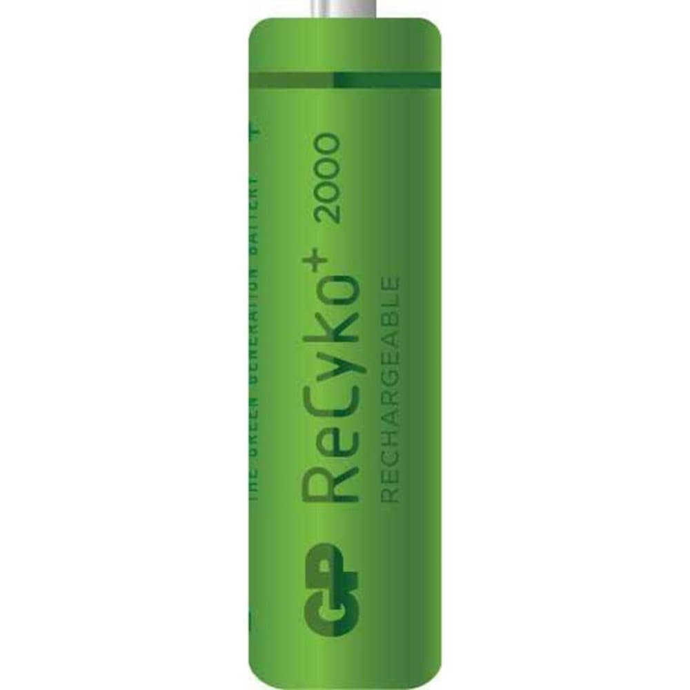 GP ReCyko + oppladbare AA-batterier 4 stk 2000 mAh 120200AAHCC4