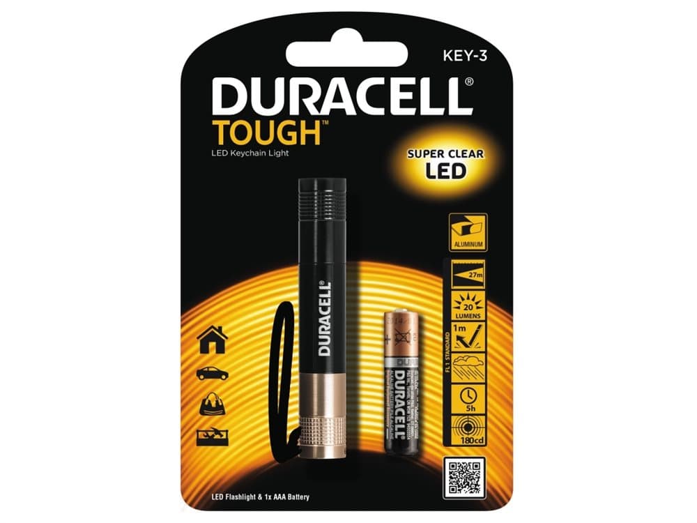 Duracell Tough Personal KEY-3 - LED