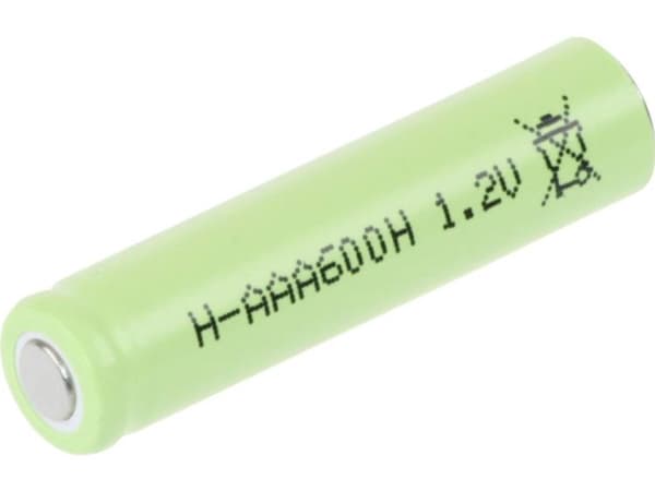 Mexcel H-AAA600H Genopladeligt AAA-batteri NiMH 600 mAh 1.2 V 1 stk