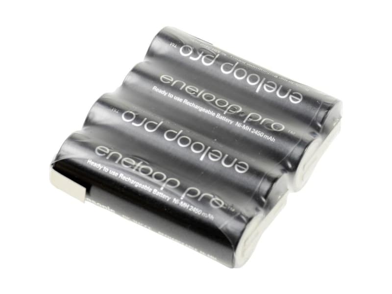 Panasonic eneloop Pro Reihe F1x4 Batteripakke 4x R6 (AA) Z-loddefane NiMH 4.8 V 2450 mAh