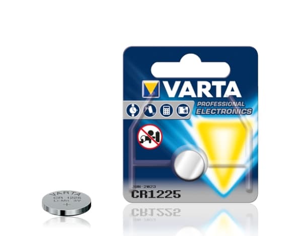 Varta CR1225, Engångsbatteri, CR1225, Litium, 3 V, 1 styck, 48 mAh