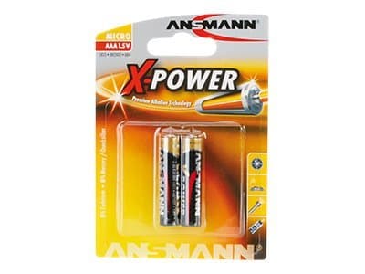 ANSMANN X-POWER Micro AAA - Batteri 2 x AAA - alkaliskt