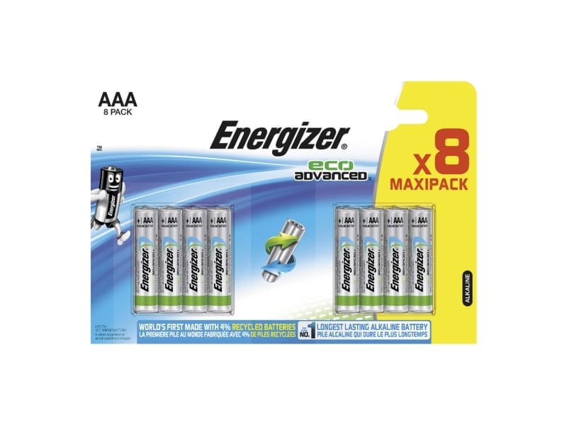 Energizer Max Plus - Batteri 8 x AAA-type - Alkalisk