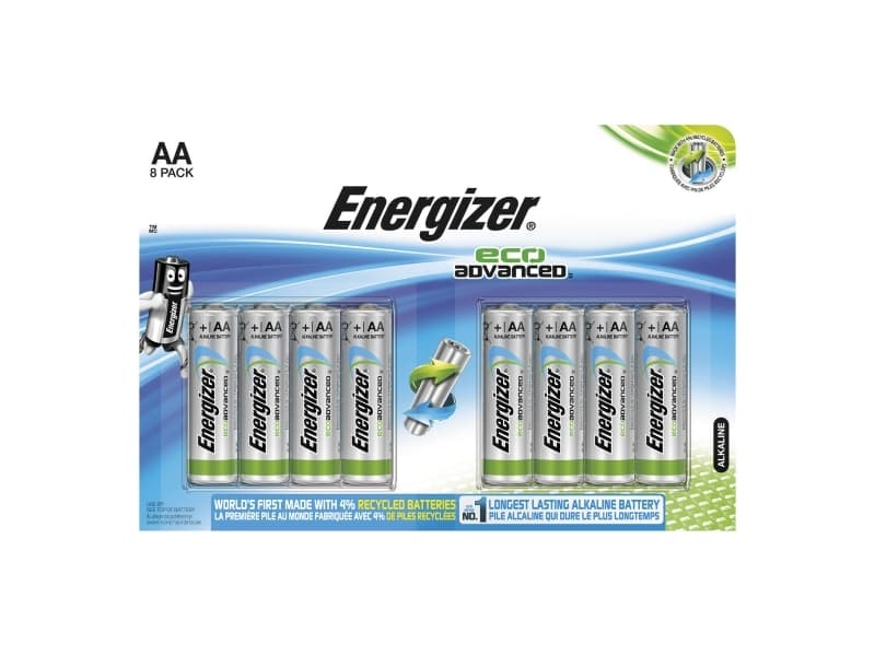 Energizer Max Plus - Batteri 8 x AA-type - Alkalisk