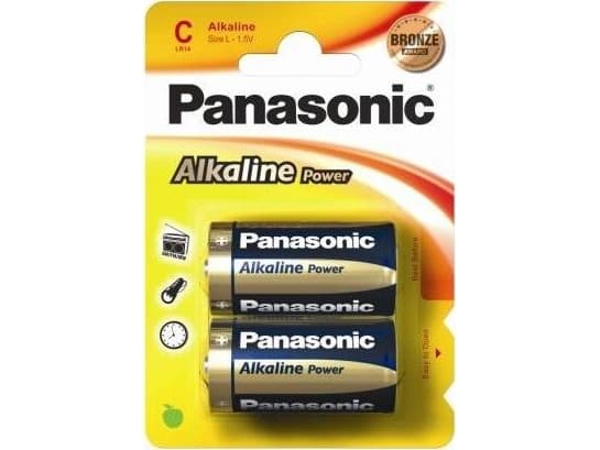 Panasonic Battery Power C/R14 2pcs.