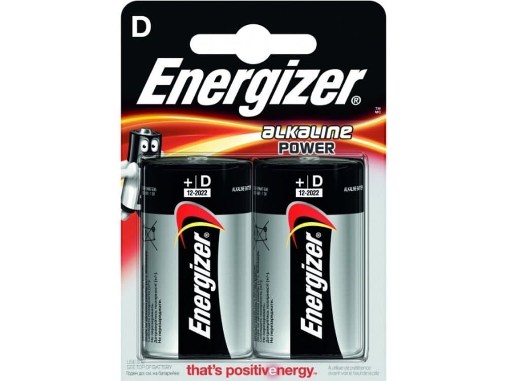 Energizer Battery D/R20 2 pcs.