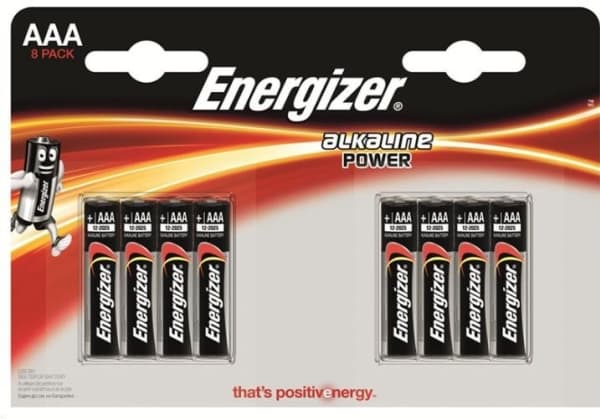 Energizer Battery Power AAA/R03 8 pcs.