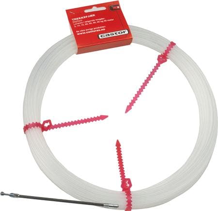 Søgefjeder i nylon Dogger 20m
med fleksibel søgespiral med øje