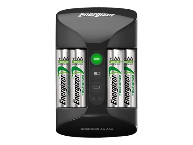 Batterioplader Energizer Pro Charger inkl. 4 stk. AA-batterier