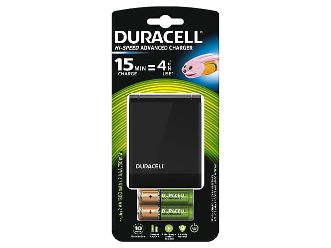 Duracell DURACELL loader 15 minute CEF27 battery charger