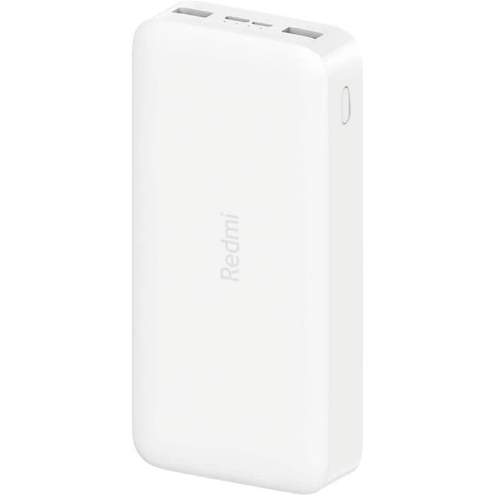 XIAOMI Redmi Fast Charge PowerBank 20000mAh Hvid
