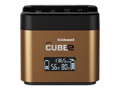 Hähnel PROCUBE2 - Batteriladdare - (för 4xAA, 4xAAA) + bilströmsadapter - 2.4 A