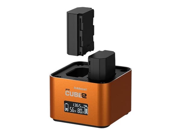 Hähnel PROCUBE2 - Batteriladdare - (för 4xAA, 4xAAA) + bilströmsadapter - 2.4 A