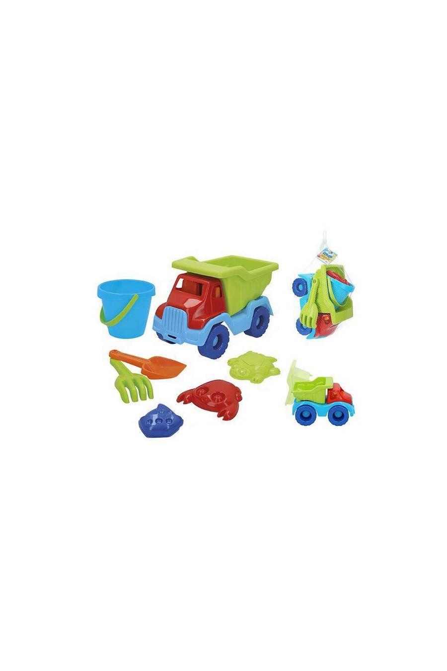 Strandleksaker set Color Beach Plast (7 Pcs)