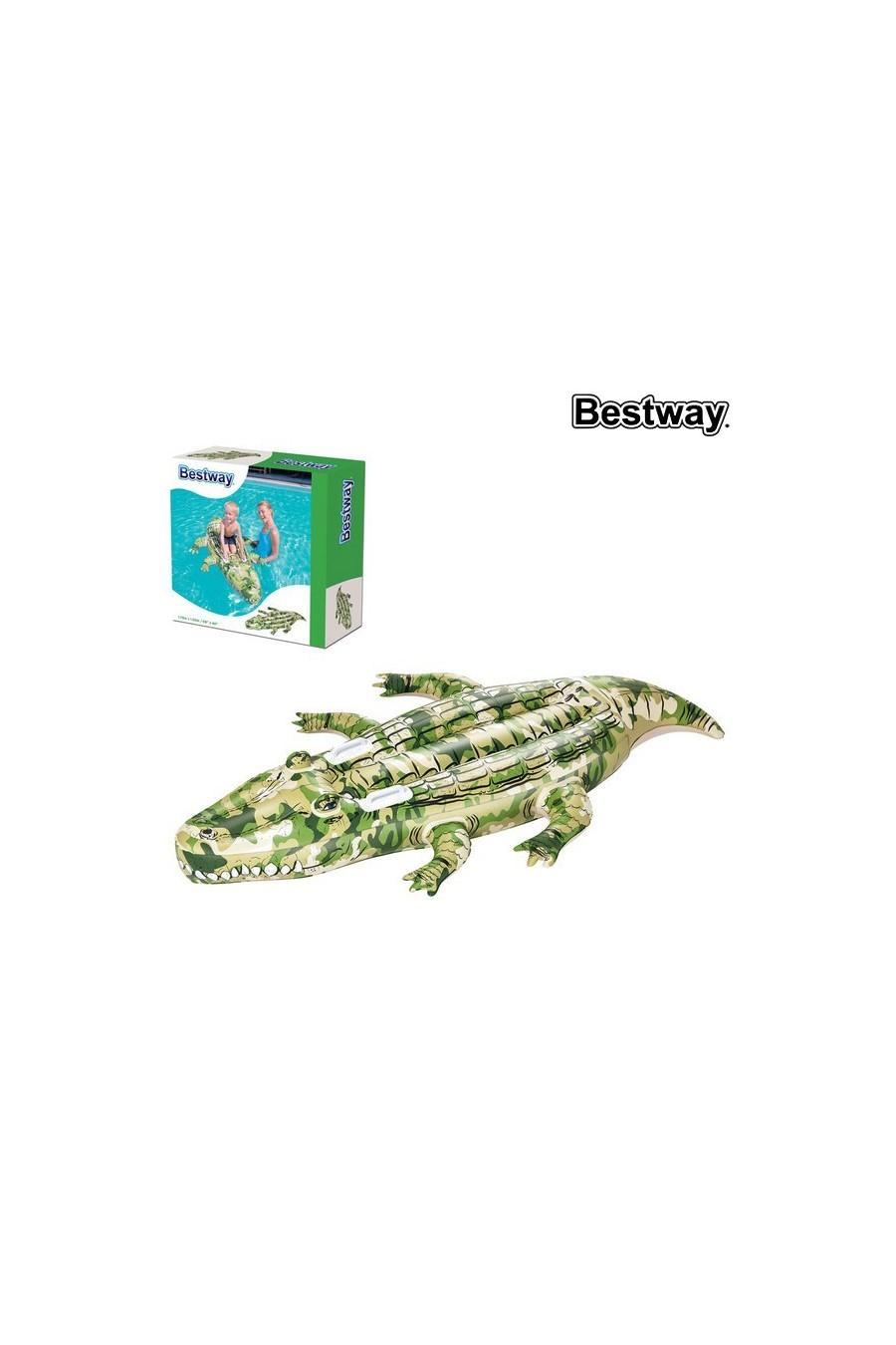 Luftmadrass Bestway 41090 (175 x 102 cm) Krokodil