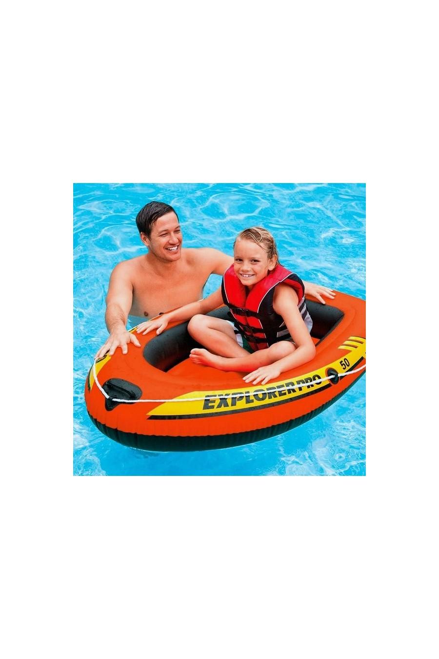 Uppblåsbar båt Explorer 50 Intex (137 x 85 x 23 cm)