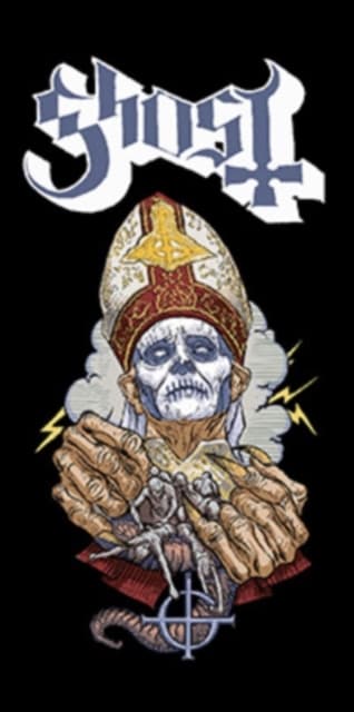 Beach towel: Ghost - Papa Logo