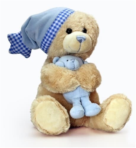 Keel Toys Stor Gosedjur Nallebjörn med Teddy och Musik