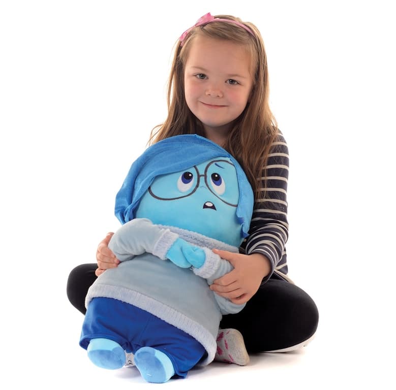 Disney Inside Out Sadness Halvmeter Hög Mjukis