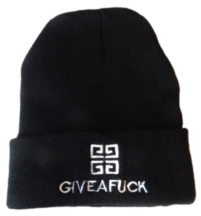 Mössa - Beanie - Unisex - Give a fuck