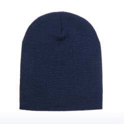 2-PACK MARINBLÅ beanies mössor med perfekt passform.