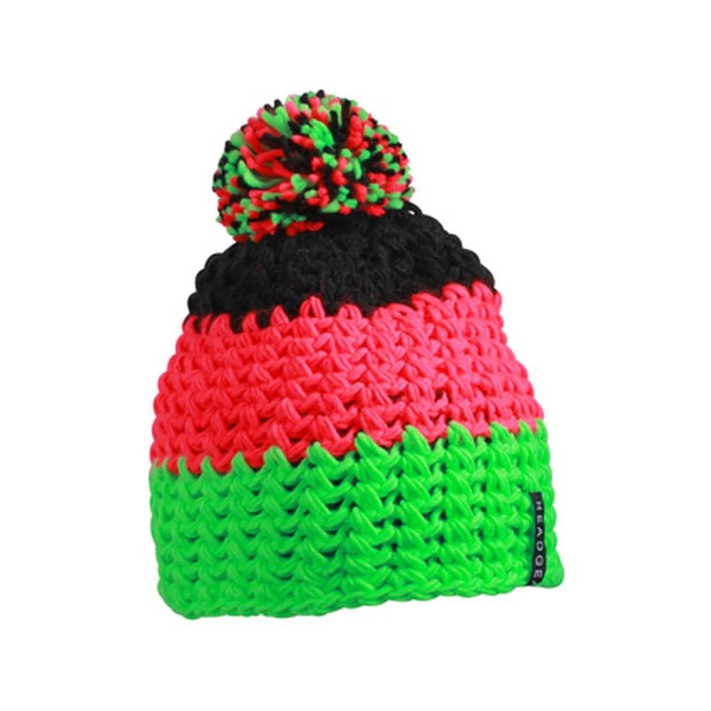 Myrtle Beach Adults Unisex Crocheted Cap With Pompom