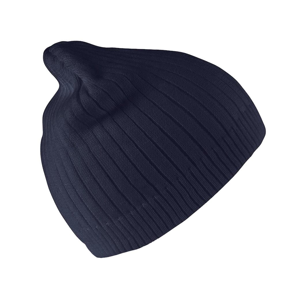 Result Unisex Double Knit Heavy Cotton Winter Beanie Hat