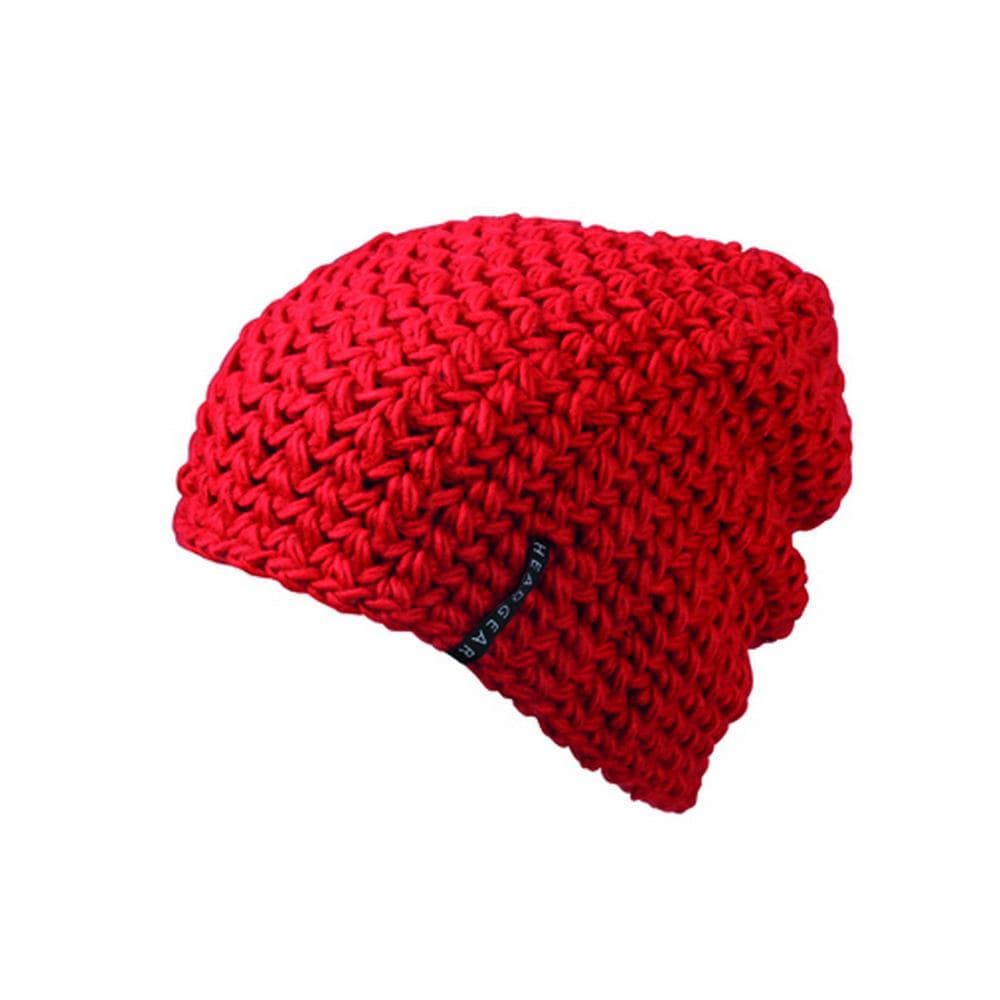 Myrtle Beach Adults Unisex Casual Outsized Crocheted Cap