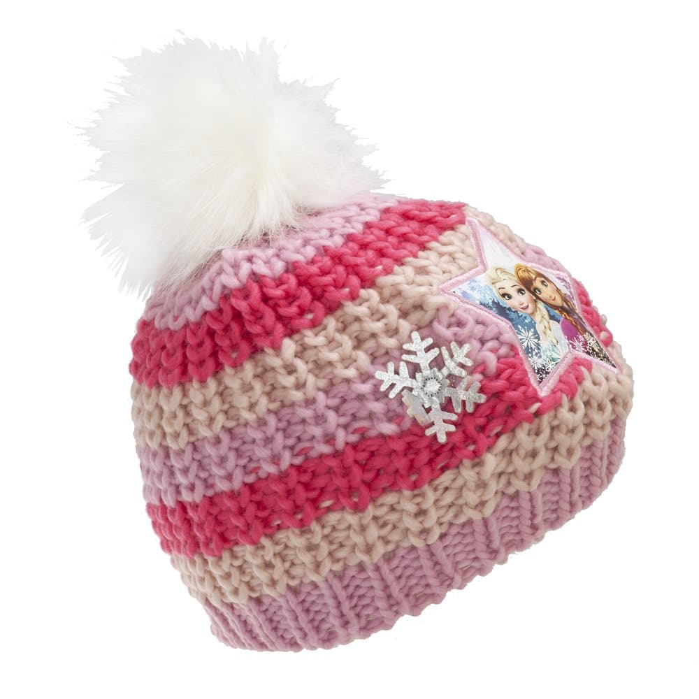 Frozen Barn / barn snöflinga stickad hatt