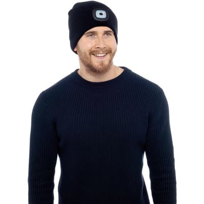 Storm Ridge Mens LED Beanie Hat