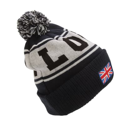 Devoted II Unisex London Design Pom Pom Winter Beanie Hat