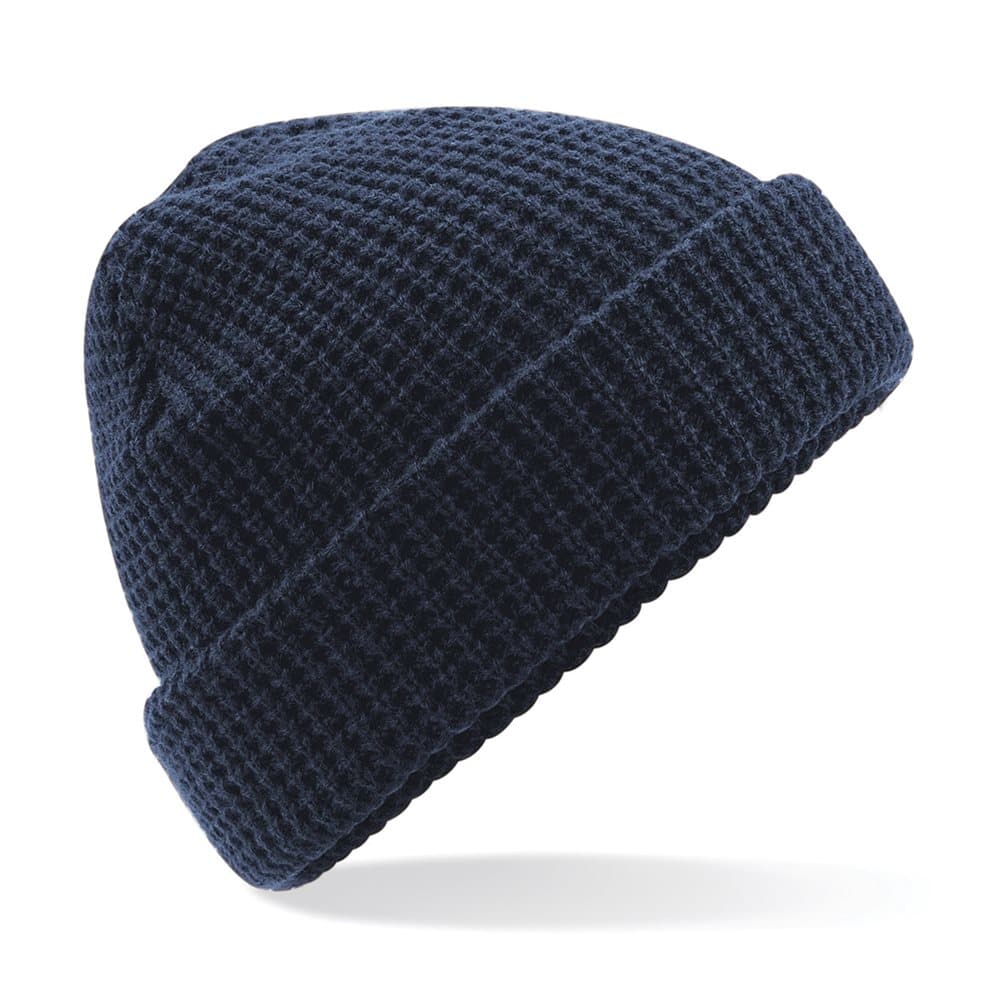 Beechfield Unisex Classic Waffle Knit Winter Beanie Hat