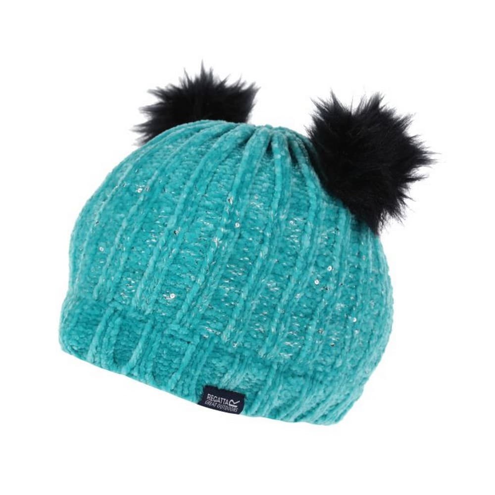 Regatta Girls Hedy Lux II Sequinned Bobble Hat