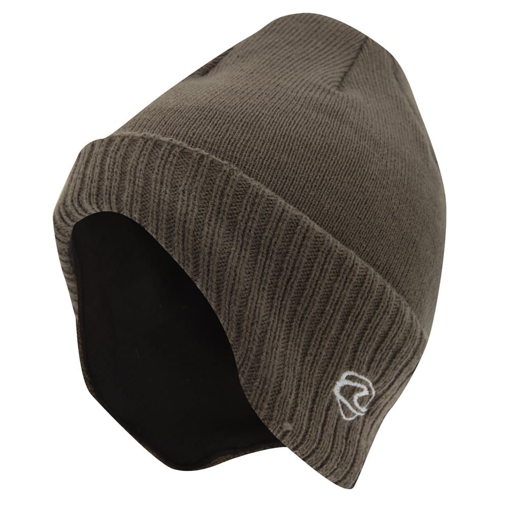 Adults Unisex Thermal Knitted Winter Ski/Winter Hat With Lining (shaped To Cover Ears)